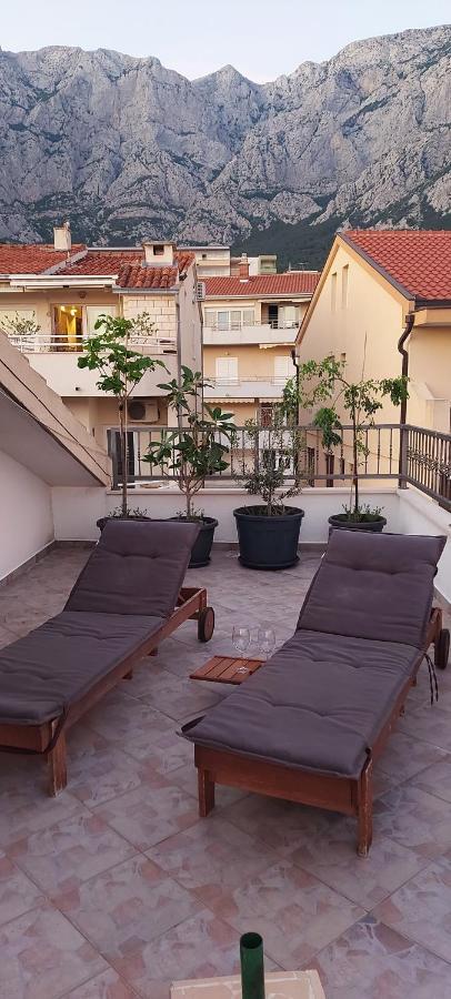 Ivana Apartments Makarska Bagian luar foto